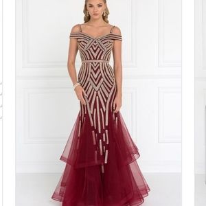 NWT prom evening gown party formal pageant dress s